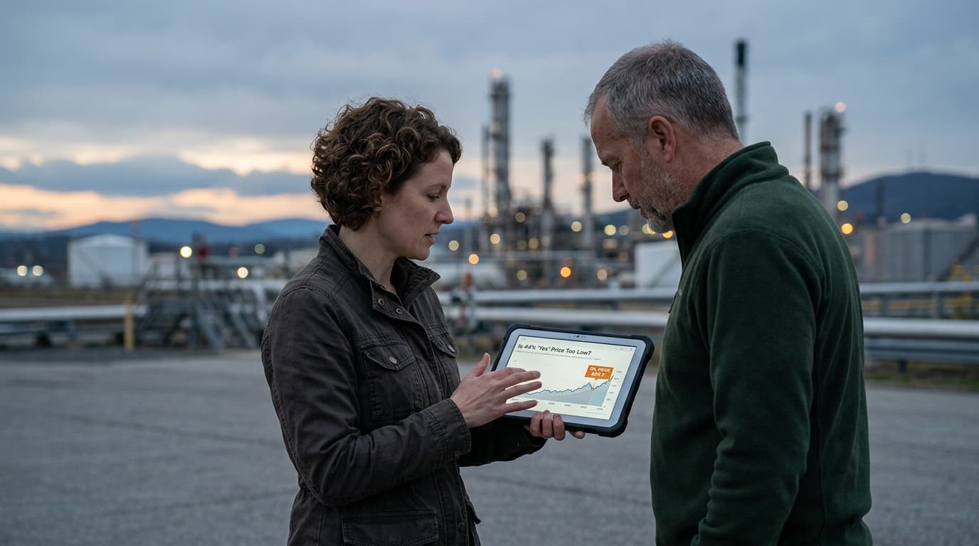 Image for Oil's Throne in 2030: Is The 44% 'Yes' Price Too Low?