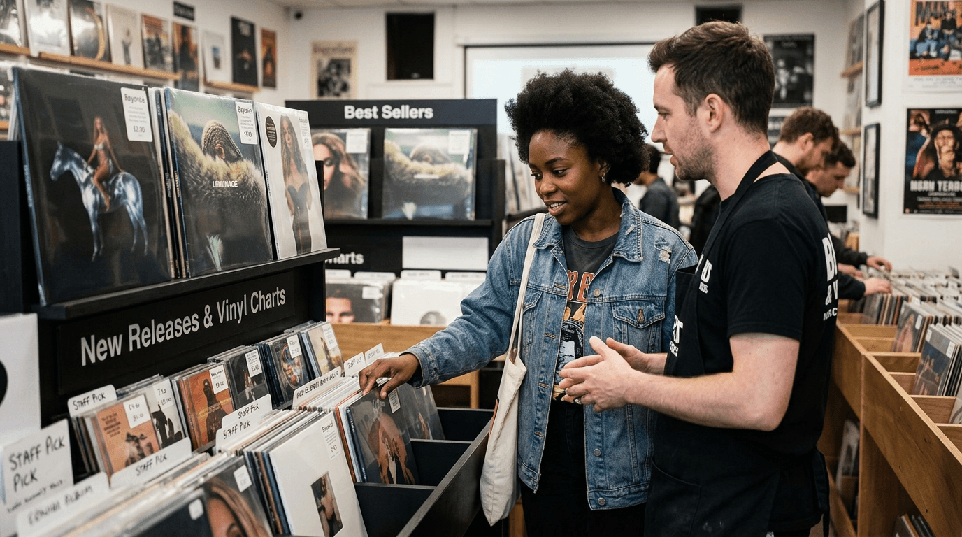A close-up of a Kalshi prediction market chart showing odds percentages, with a stylized image of Beyoncé in the background.