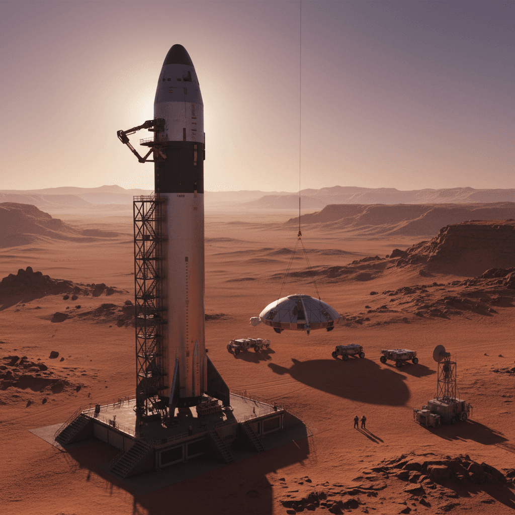 Will SpaceX land anything successfully on Mars before 2030?: Kalshi Traders Price It at 29%
