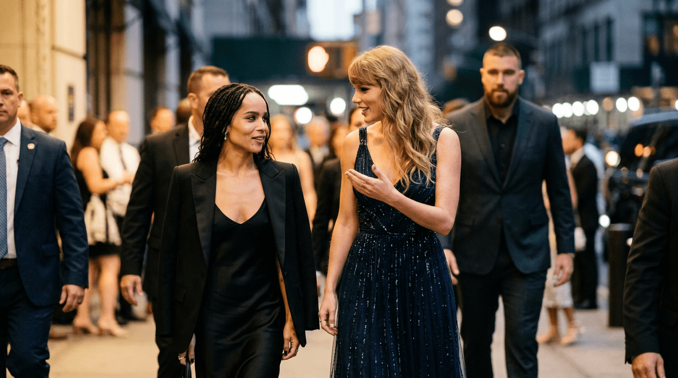 Image for The Zoë Kravitz Bridesmaid Bet: A 48% Coin Flip on Friendship
